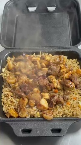 Rockstar Hibachi Toronto dish