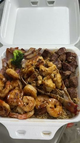 Rockstar Hibachi Toronto dish